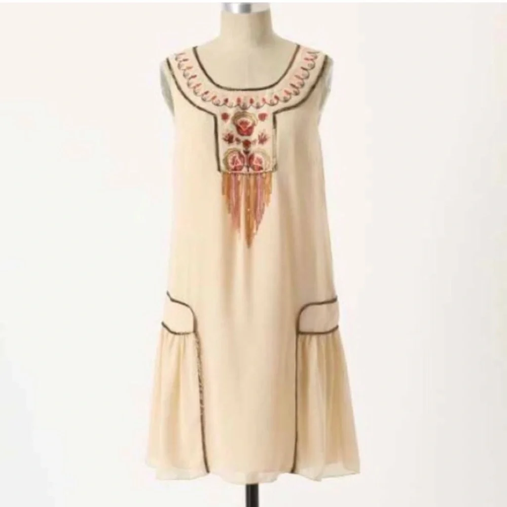 Anna Sui for Anthropologie Hiawatha Dress Size 2 - Picture 5 of 7